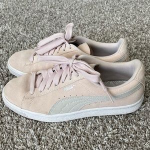 Puma suede shoes